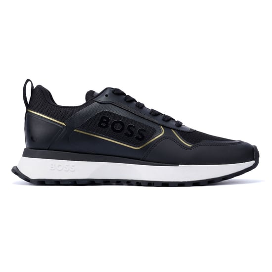 Boss Jonah Runn Herren Schwarz/Gold Turnschuhe - Image 5