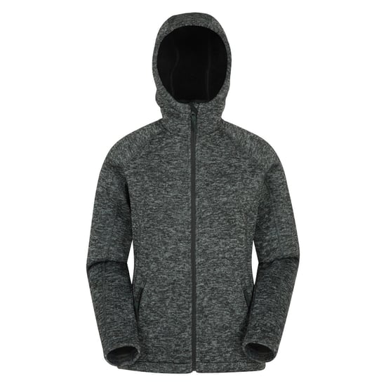 Mountain Warehouse Damen Nevis Fleecegefütterter Vollzip-Hoodie (Schwarz) - Image 1