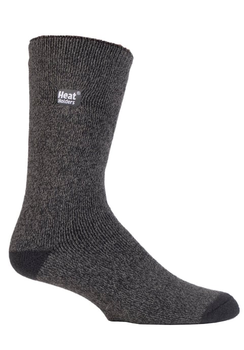 Heat Holders Lite - 3 Paar Multipack Herren isolierte thermische Socken für den Winter | dünne & warme Socken für Kleid Socken - Charcoal - Image 1