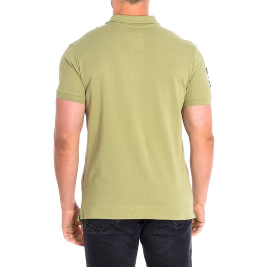 JARE Short Sleeve Polo with contrasting lapel collar 64777 man