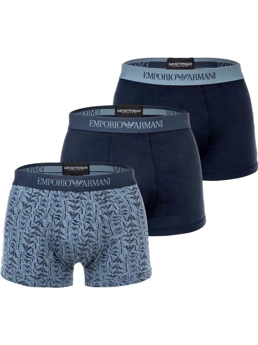 Emporio Armani Herren-Boxershorts-Pack x3 Eagle - Image 1