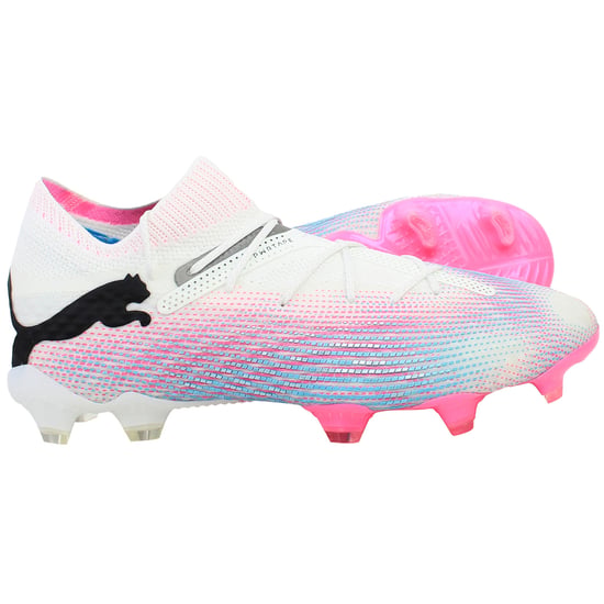 Puma Future 7 Ultimate FG/AG Herren Weiße Fußballschuhe - Image 5