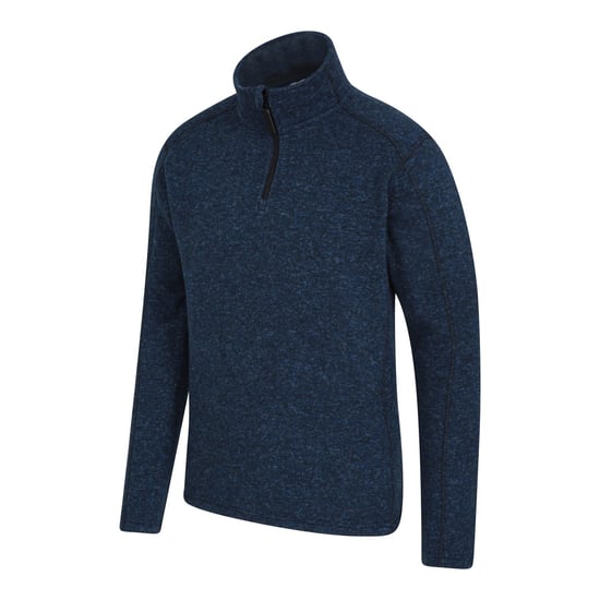 Mountain Warehouse Mens Idris II Half Zip Fleece Top (Navy)
