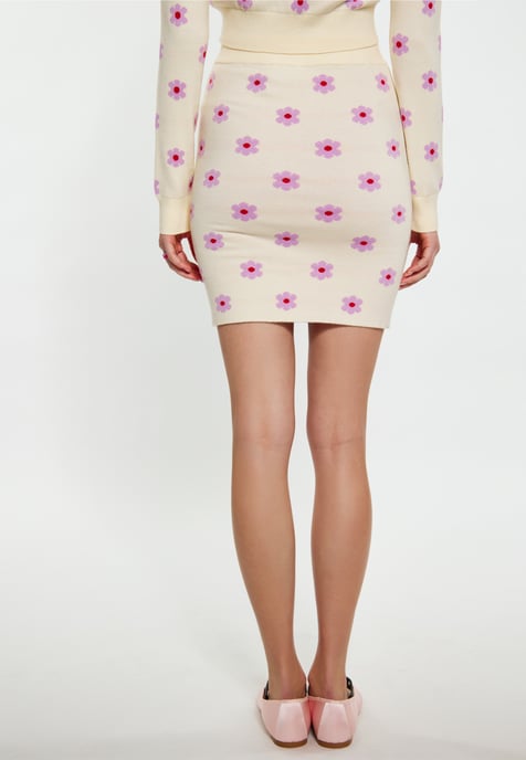 Mymo Felsen Damen CREME LILA ROT - Image 5