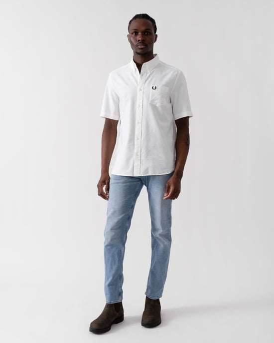 Fred Perry Mens Oxford Shirt - Image 3