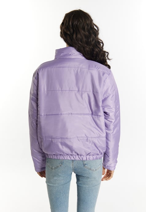 Mymo Leicht wattierte Blousonjacke Damen Lavendel - Image 4