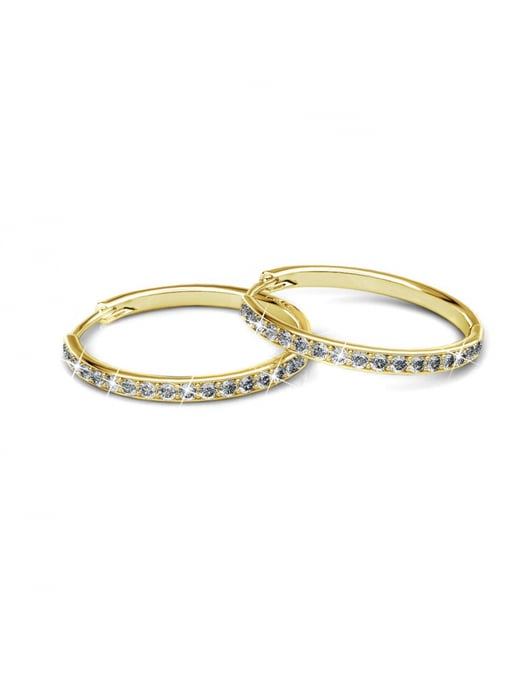 Parures Chic Kreis Zwilling - Doré et Cristal - Image 5