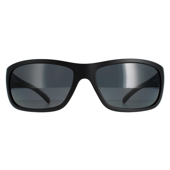 Arnette Rectangle Mens Transparent Grey Dark Grey Polarized Uka-Uka AN4290