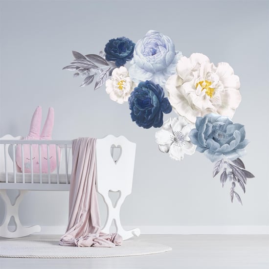 Elegant Oversized Peonies Self Adhesive DIY Wall Stickers, Kitchen, Bathroom, Living room, Self-adhesive, Decal, Decoration, Flower