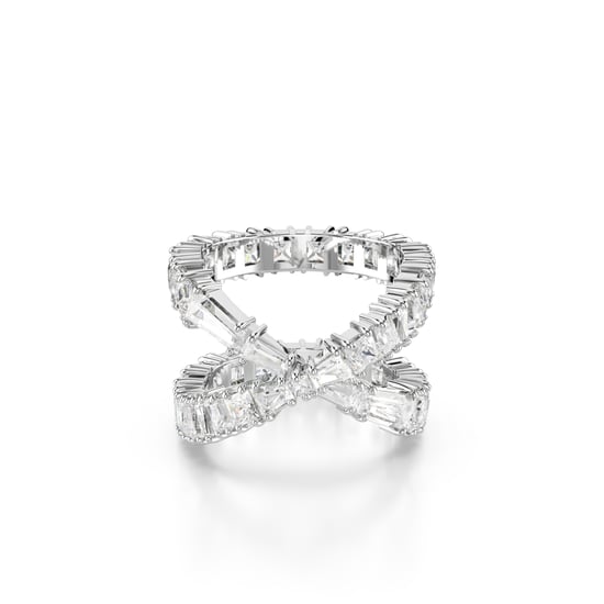 Swarovski 'Hyperbola' Damenring aus Metall - Silber 5677632 - Image 1