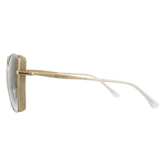 Jimmy Choo Sonnenbrille ALEXIS/S 000 1V Rose Gold Blau Gradient - Image 3