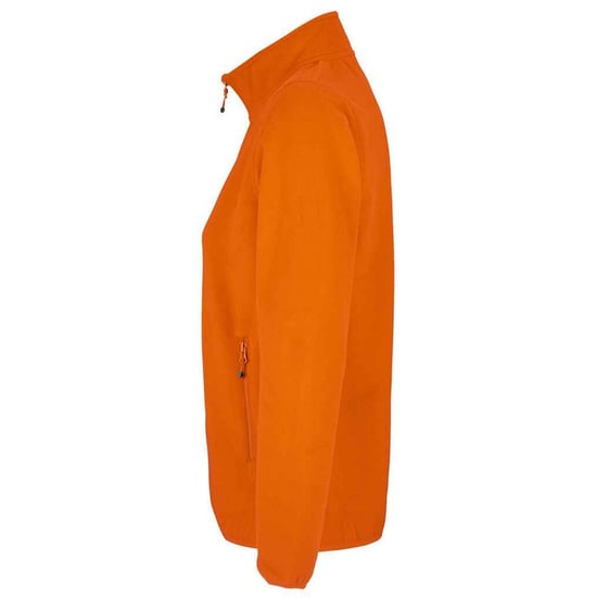 SOLS Womens/Ladies Factor Microfleece Recycled Fleece Jacket (Orange)