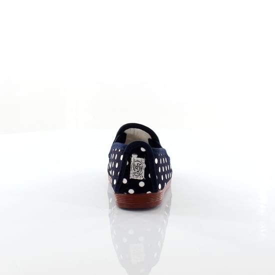 Flossy Style Gallur Navy/White Plimsolls