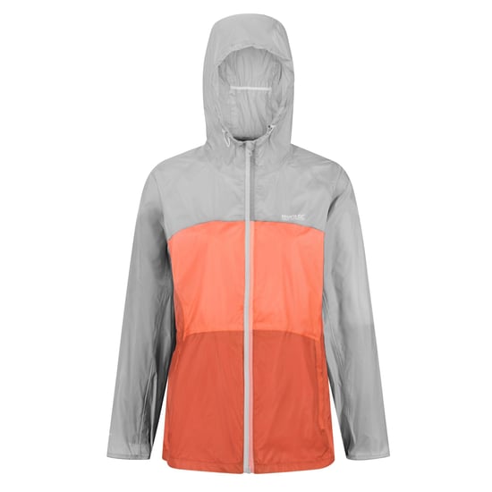 Regatta Womens/Ladies Pack It Pro Waterproof Jacket (Cyberspace/Fusion Coral)
