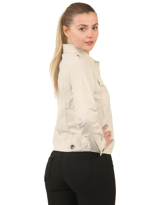 Enzo | Womens Stretch Denim Jacke - Image 3