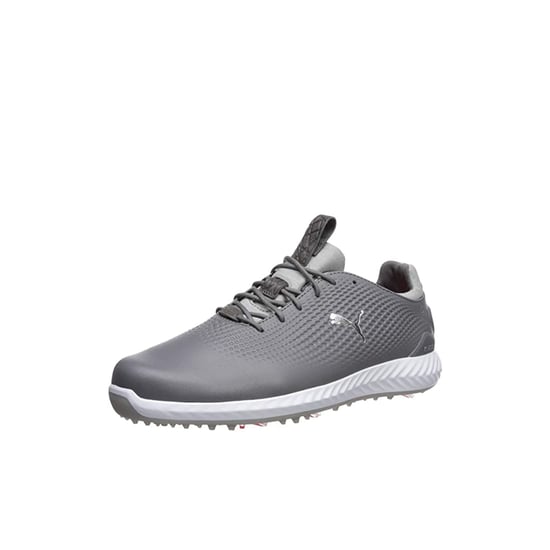 Puma Power Adapt 2,0 Golf Schnüregrau glatte Leder Herren Trainer 190581 03 - Image 3