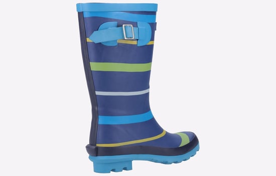 Cotswold Streifen Wellington Kinder Gummistiefel - Image 3
