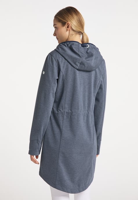 Dreimaster Funktionsjacke Damen Marine Melange - Image 3