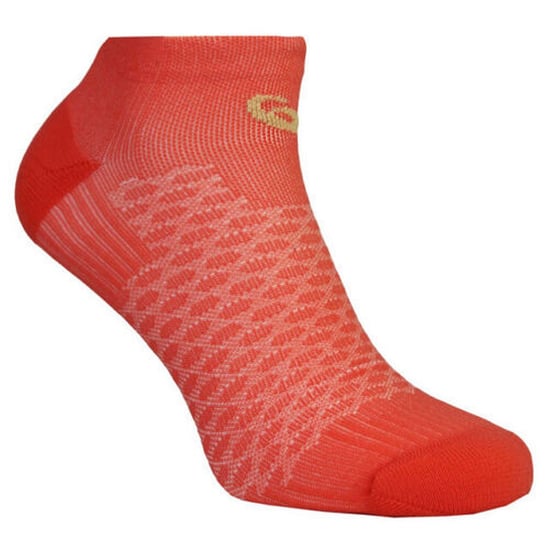 Asics Motion Dry 2er-Pack Damensocken in Weiß/Pfirsich - Image 2