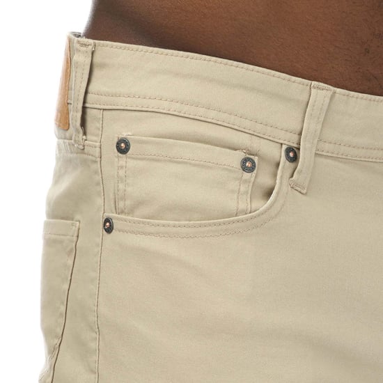 Mens Rick Original Shorts Jack and Jones Pour Homme en Écru - Image 3