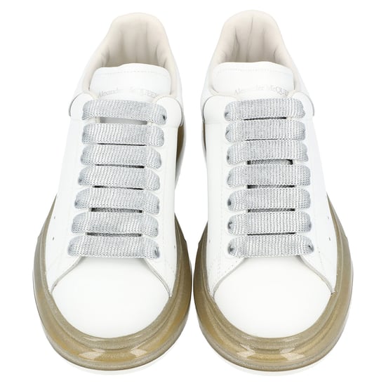 Alexander McQueen Damen Oversized Sneaker ‚Larry‘ in Weiß - Image 4