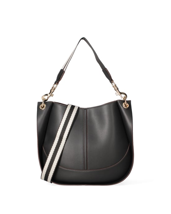 Viola Castellani Schultertasche BLACK - Image 5
