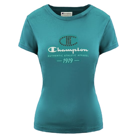 Champion Graphic Aqua Damen-T-Shirt - Image 1