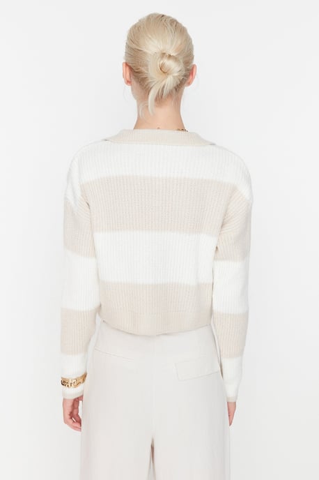Trendyol Damen gestreifter Pullover - Image 5