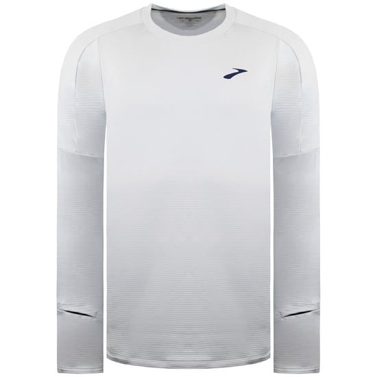 Brooks Notch Thermal 2.0 Herren-Laufoberteil in Weiß - Image 1