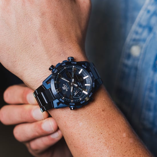 Casio Edifice Sospensione Herren Blau Uhr ECB-2000CB-2AEF - Image 5