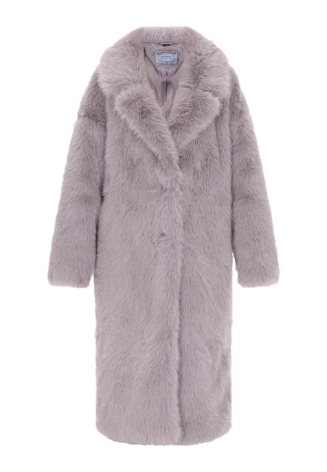 Dreimaster Übergangsmantel Damen Grau Mauve - Image 1