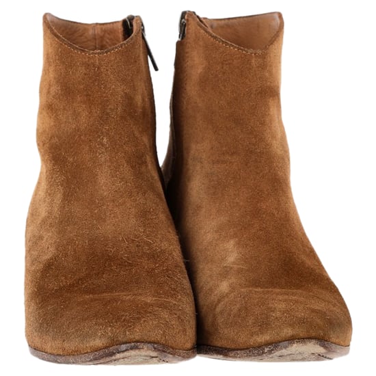 Isabel Marant Dacken Stiefeletten aus braunem Wildleder - Image 2