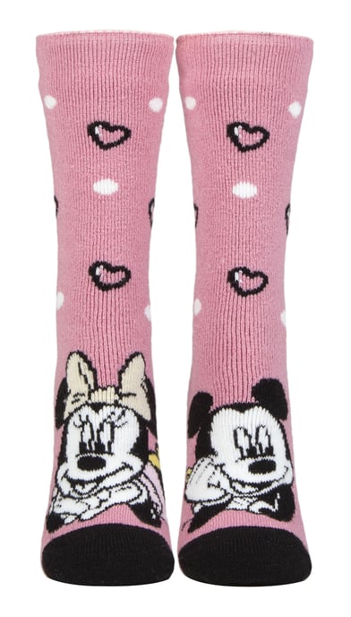 Warme Damen-Thermo-Disney-Socken | Hitzehalter Lite | Neuartige süße Minnie Mouse und Snoopy bedruckte Socken Minnie Mouse - Image 1