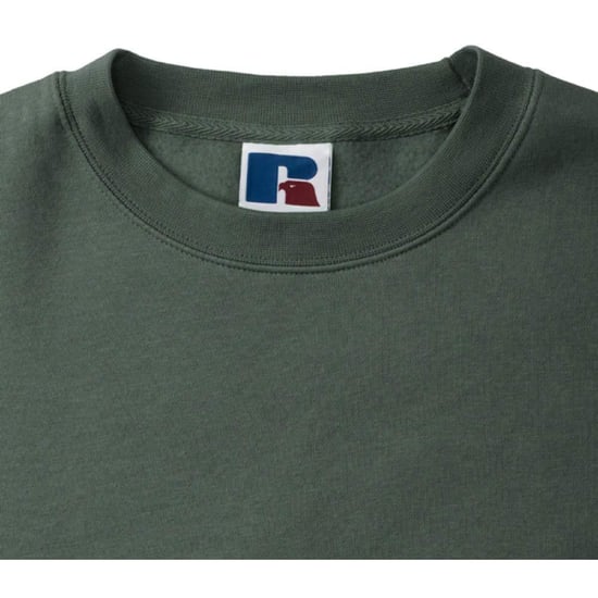 Russell Herren Authentic Sweatshirt (Schlanker Schnitt) (Flaschengrün) - Image 3