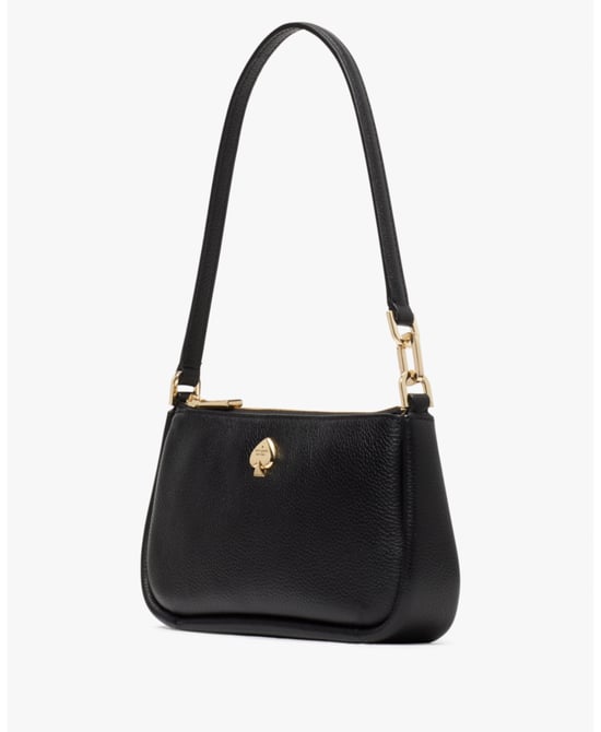Kayla Pebbled Leather Convertible Wristlet - Image 3