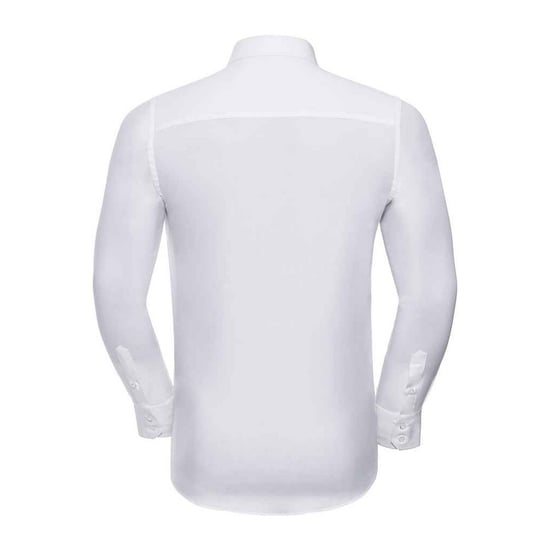 Russell Collection - Hemd für Herren Langärmlig (Weiß) - Image 2