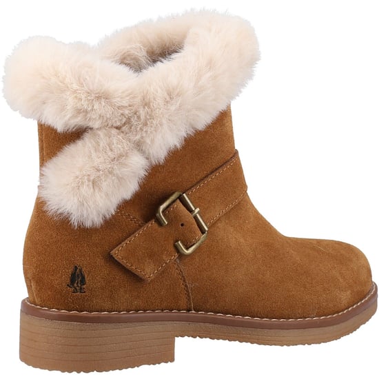 Hush Puppies Hannah Wildleder Damen Tan Stiefel - Image 2