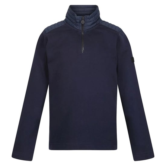 Regatta Childrens/Kids Markas Fleece aus gebürsteter Baumwolle (Navy) - Image 1