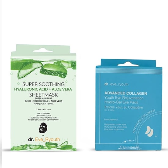 Hyaluronic acid  Aloe Vera sheet Mask  + Hydro-gel Eye Pads