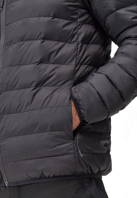 Regatta Mens Marizion gepolstert isolierte Jacke in schwarz - Image 3