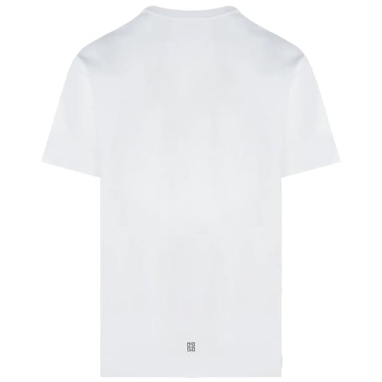 ubergroses weises T-Shirt mit rundem Logo von Givenchy - Image 2