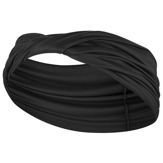 Nike Womens/Ladies Twisted Wide Band Yoga Stirnband (Schwarz/Anthrazit) - Image 2