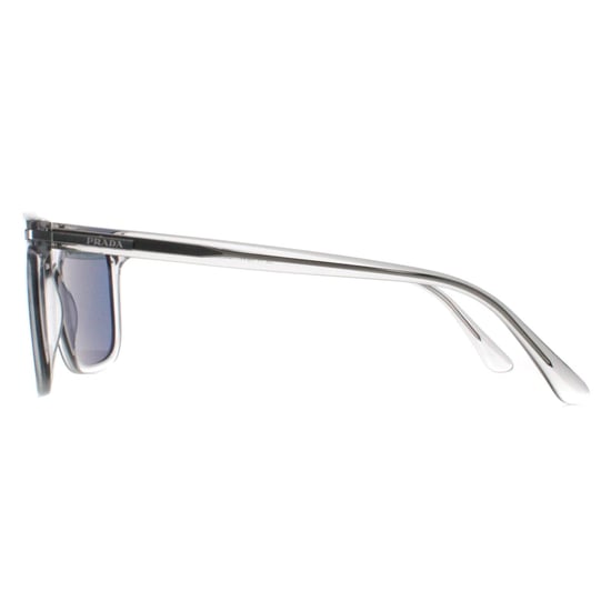 Prada Rectangle Womens Grey Crystal Blue PR18WS