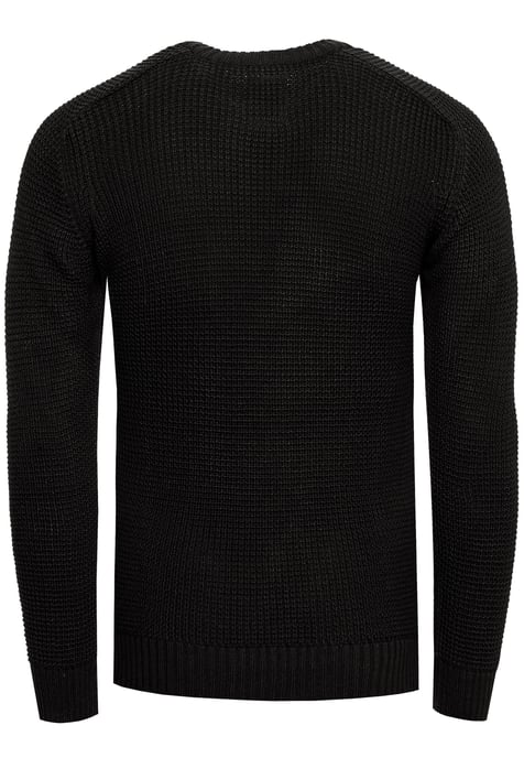 Rusty Neal Pullover Casual Fit Schwarz - Image 2