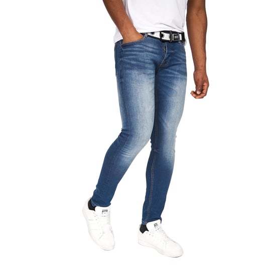 Crosshatch - "Barbeck" Jeans für Herren (Blau getönt) - Image 4