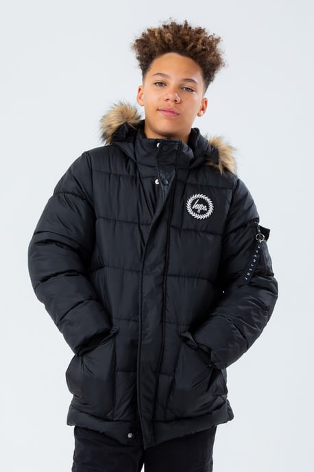 Hype Boys Black Explorer Jacket