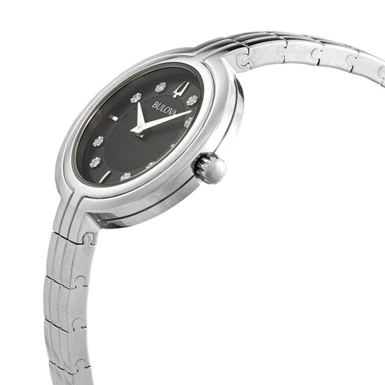 Bulova Rhapsody Silber Damen Armbanduhr 96P215 - Image 3