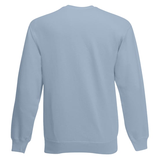 Fruit Of The Loom Herren Set-In Belcoro® Yarn Sweatshirt (Mineral Blau) - Image 2