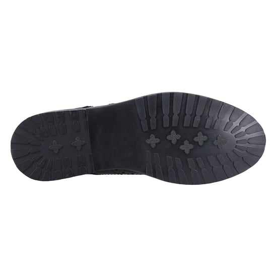 Hush Puppies - Mädchen Halbschuhe "Verity", Leder (Schwarz/Hellbraun) - Image 4