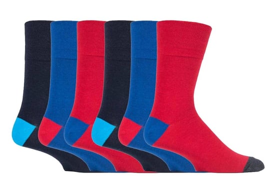 Sanfte Griffigkeit - 6 Paare Männer Sanfte Griffigkeit Nicht-Elastische Socken - MGG560 - Image 1